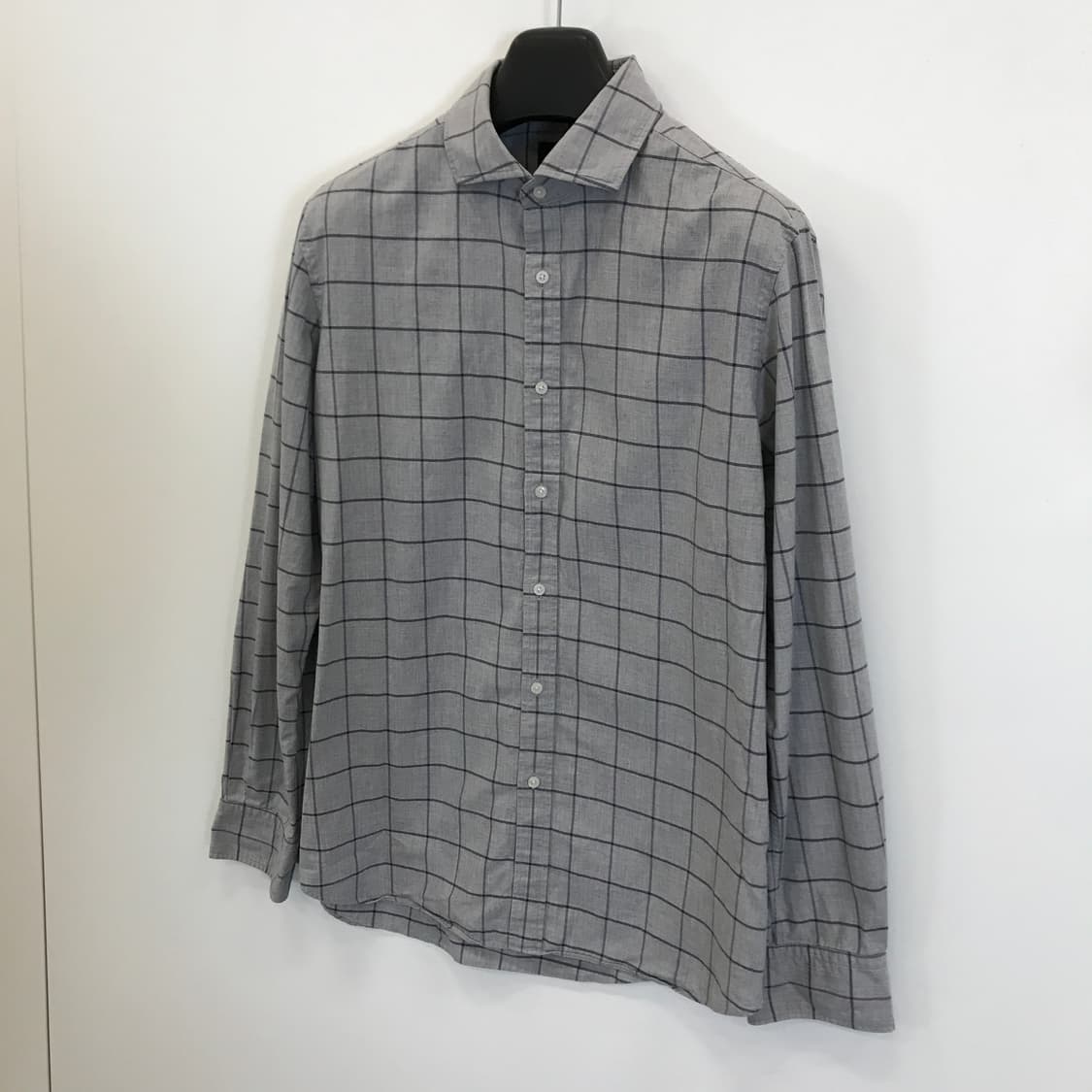 마시모두띠 그레이 체크셔츠 [L] 상품이미지2