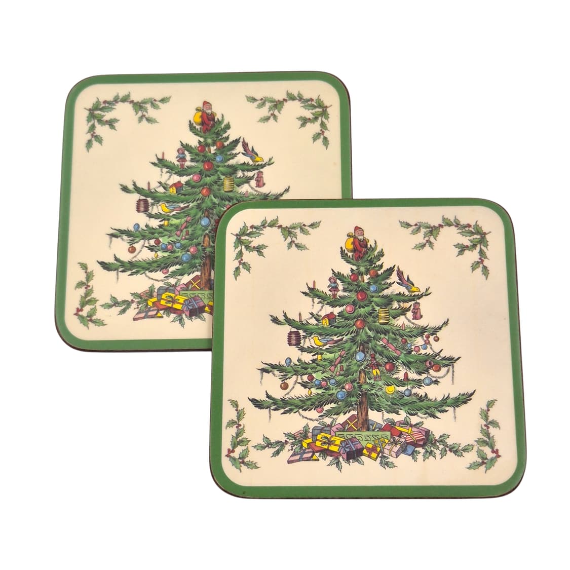 70s 영국 핌피넬 오리지널 크리스마스 코스터 6p 세트 상품이미지3