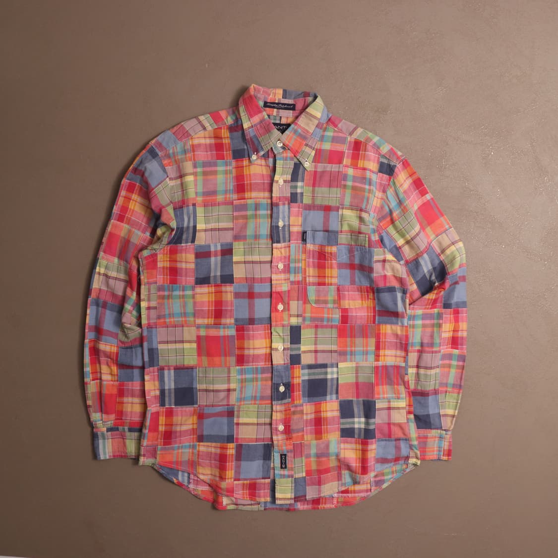 간트 패치워크 셔츠 A1544 상품이미지1