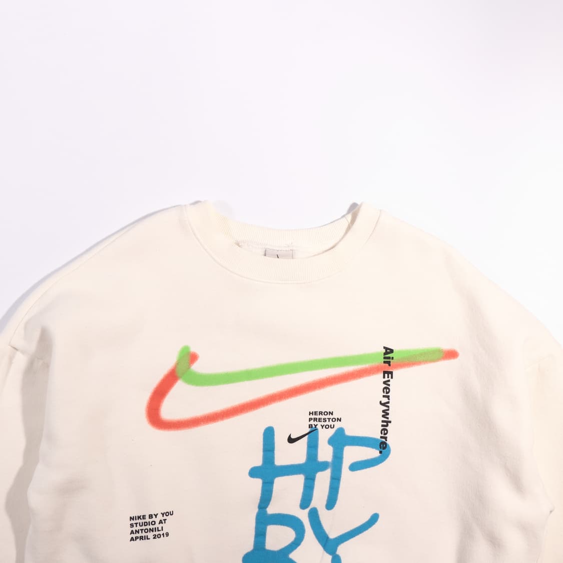 나이키 프린팅 스우시 맨투맨 B684 상품이미지2