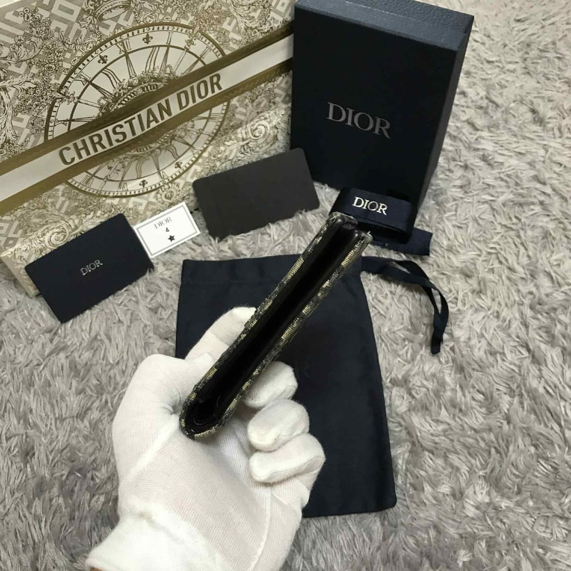 {클로젯}[매장 풀구성] 디올 오블리크 반지갑 상품이미지5