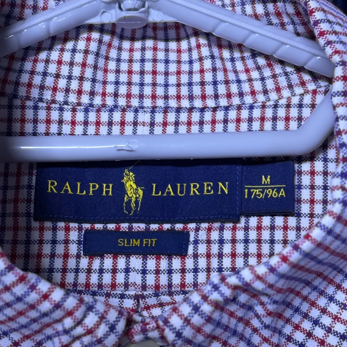 폴로 랄프로렌 체크 남방 셔츠 m 상품이미지2