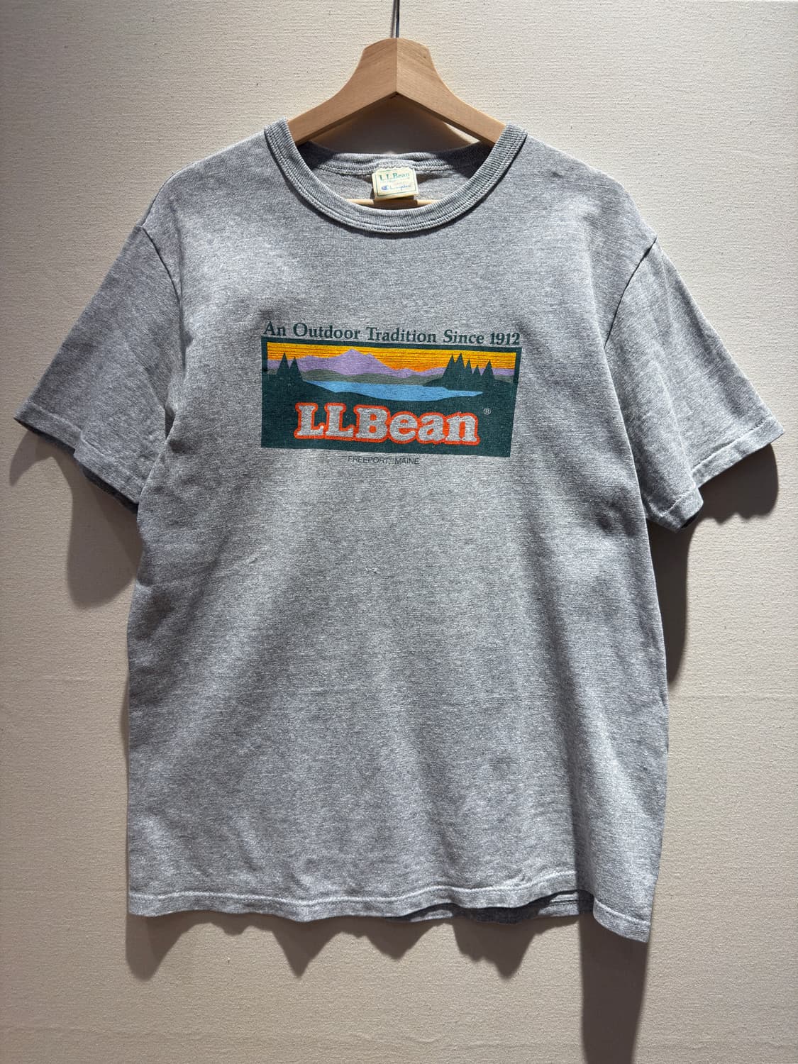[MADE IN USA] L.L.BEAN X CHAMPION 반팔 티셔츠 상품이미지1