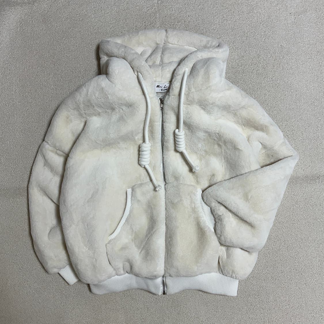 퍼 후드집업 상품이미지1