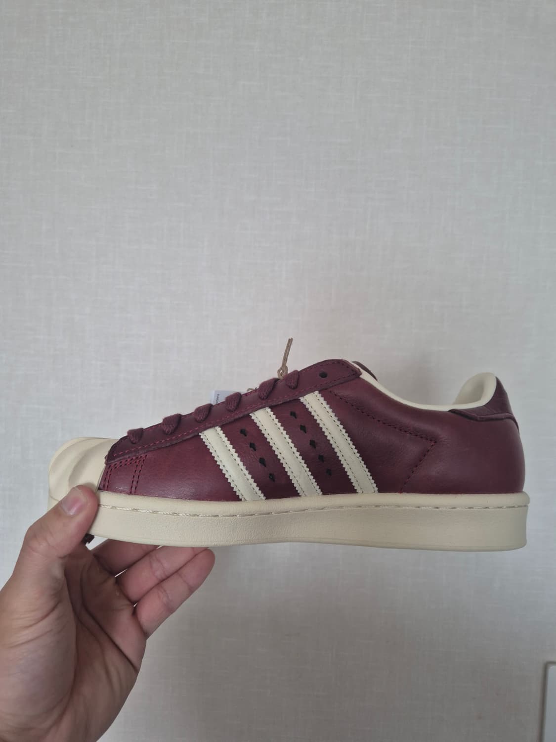 [새상품/235] 아디다스 x 떠그클럽 슈퍼스타 빈티지 상품이미지3