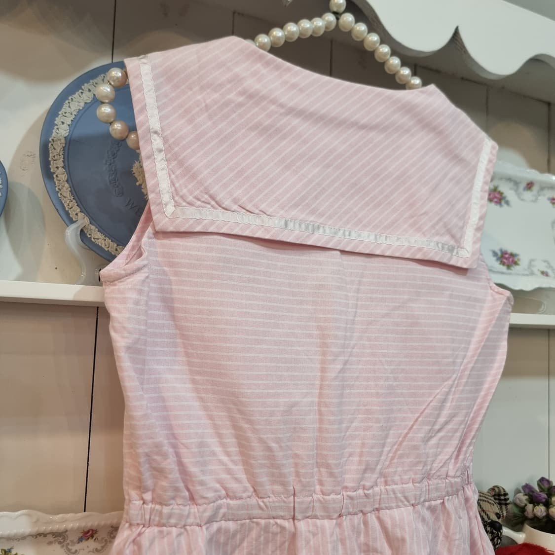 트랄라라(Tralala) 딸기우유 세일러 원피스 상품이미지7