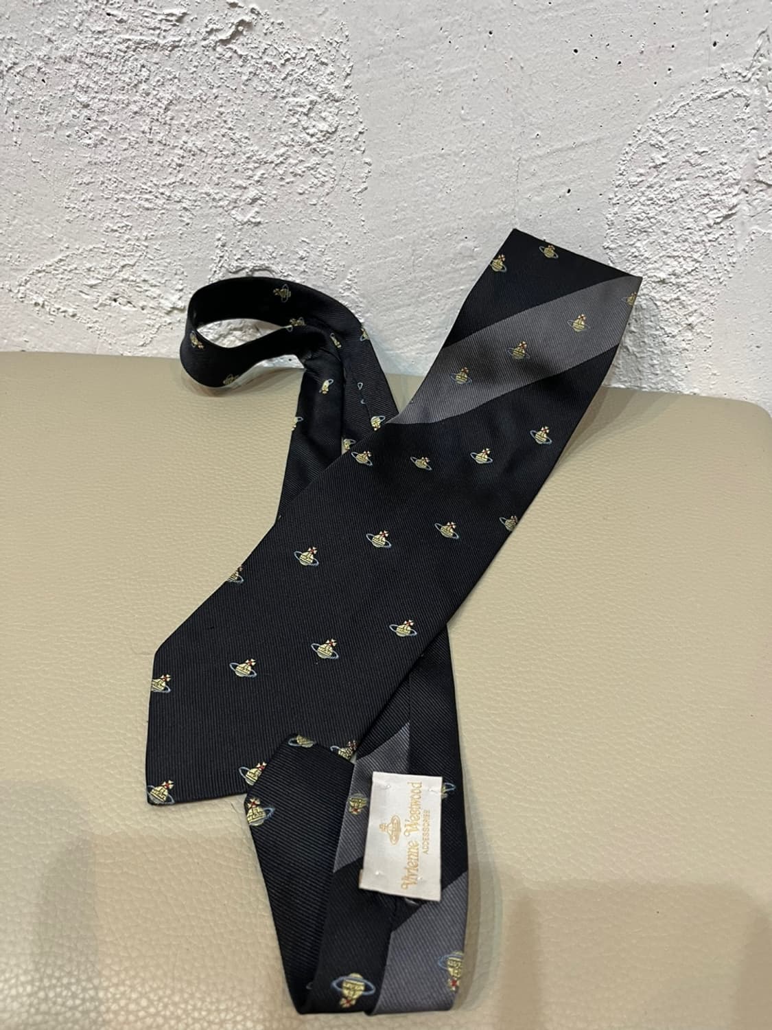 비비안웨스트우드 실크 넥타이 Made in ITALY 상품이미지1