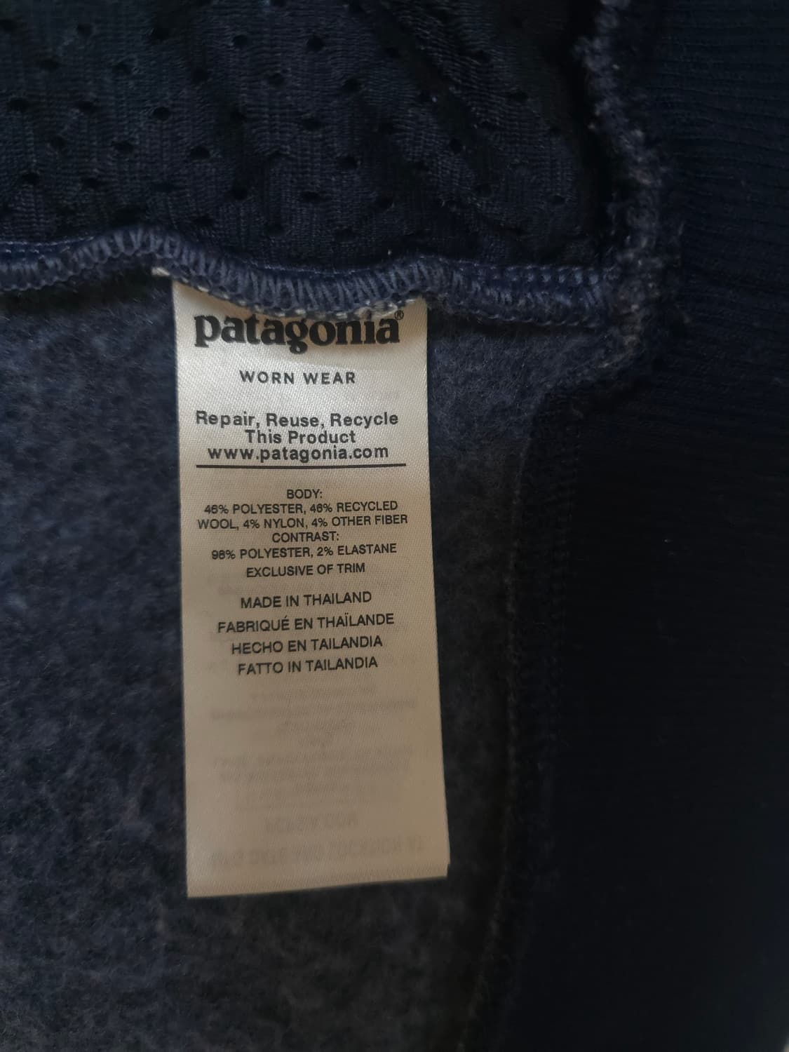 파타고니아 플리스 집업 L 상품이미지6