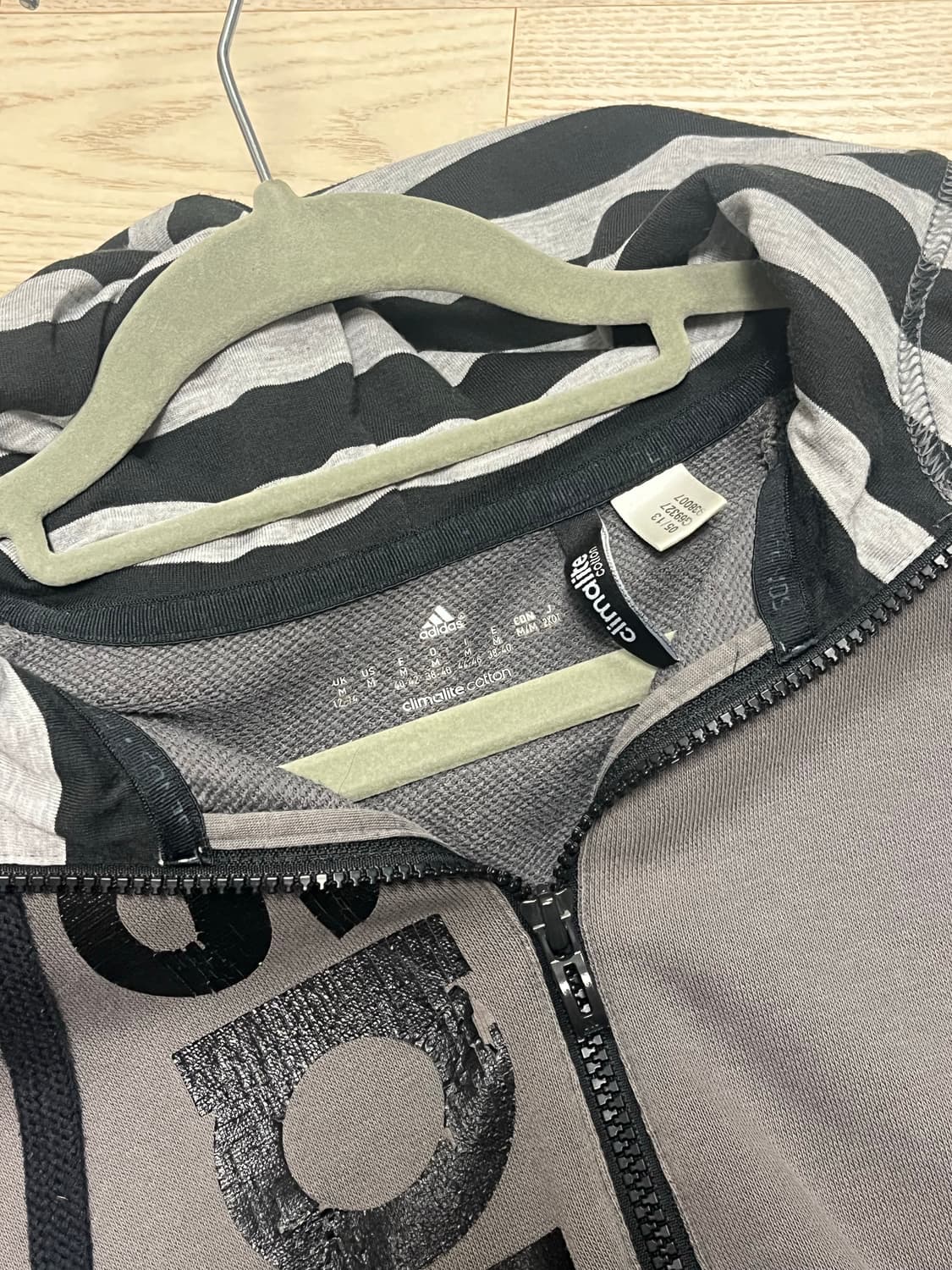 아디다스 후드티 (줄무늬 후드) 상품이미지2