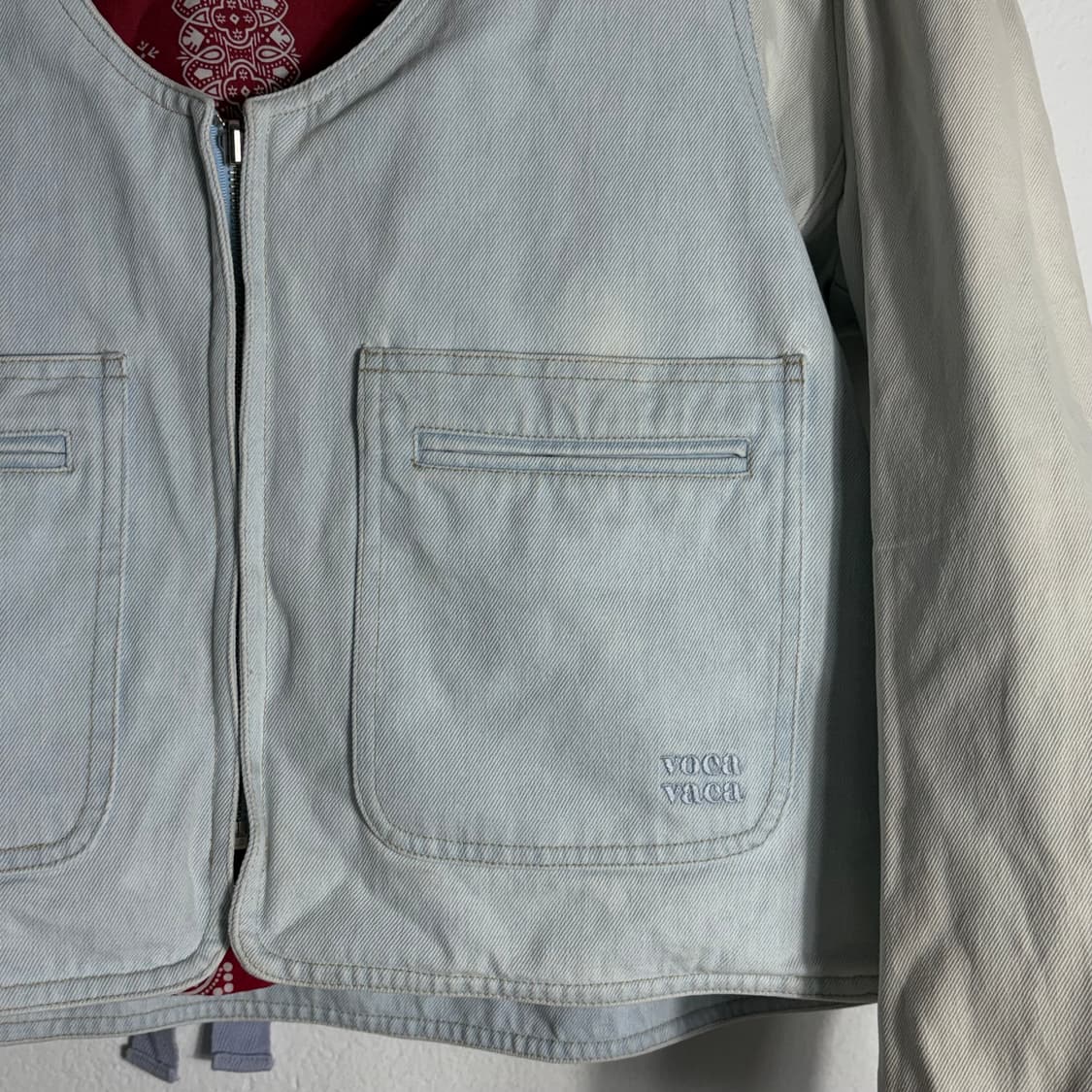 voca vaca 리버시블 페이즐리 위켄드 자켓(Free) 상품이미지3