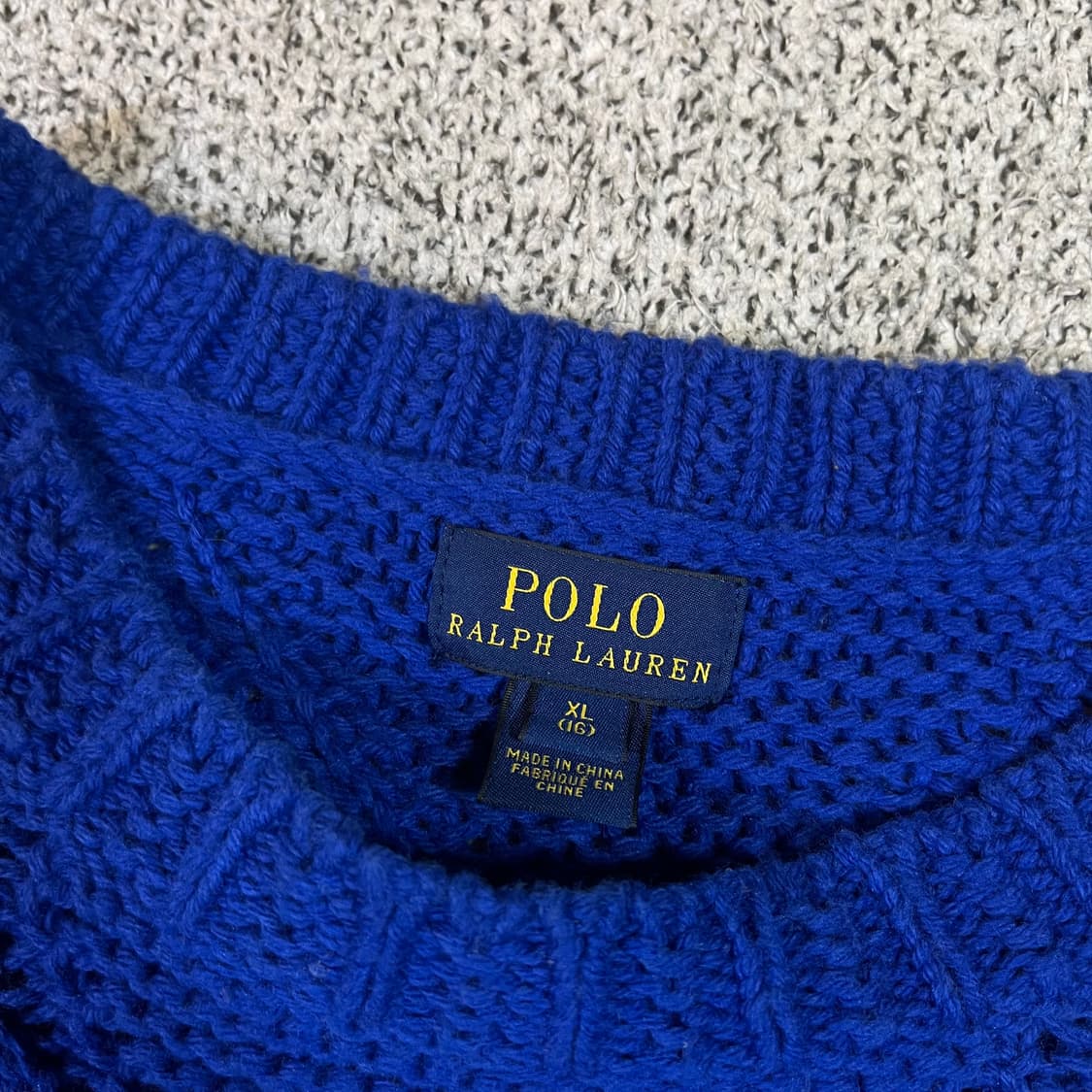 폴로 랄프로렌 우먼 케이블 니트 상품이미지3