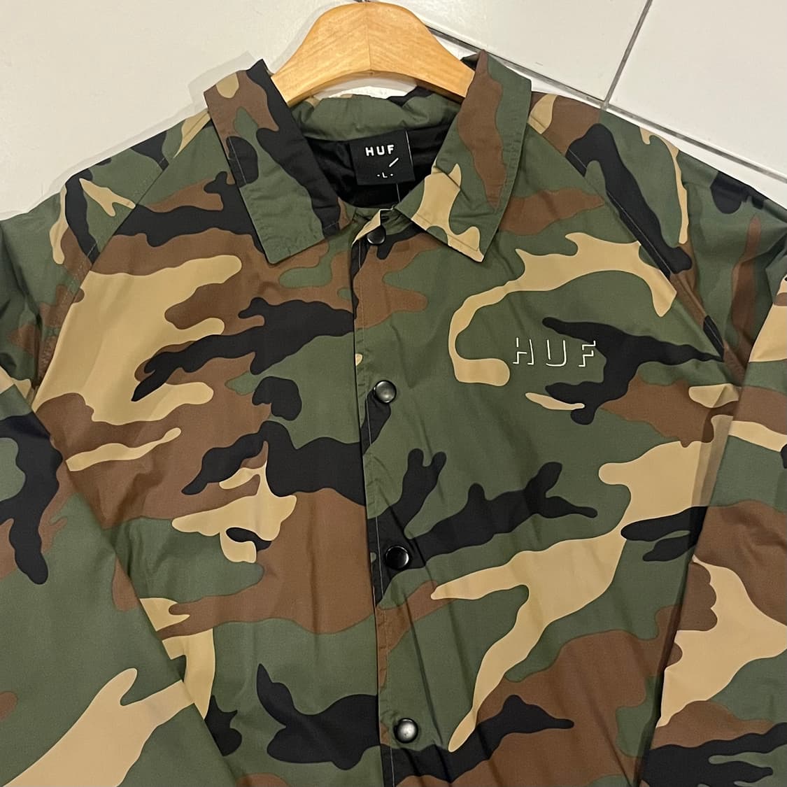 HUF 카모 코치자켓 상품이미지2