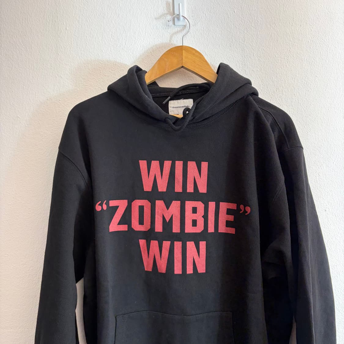 디스이즈네버댓X코리안 좀비 정찬성 후드티(L) 상품이미지4