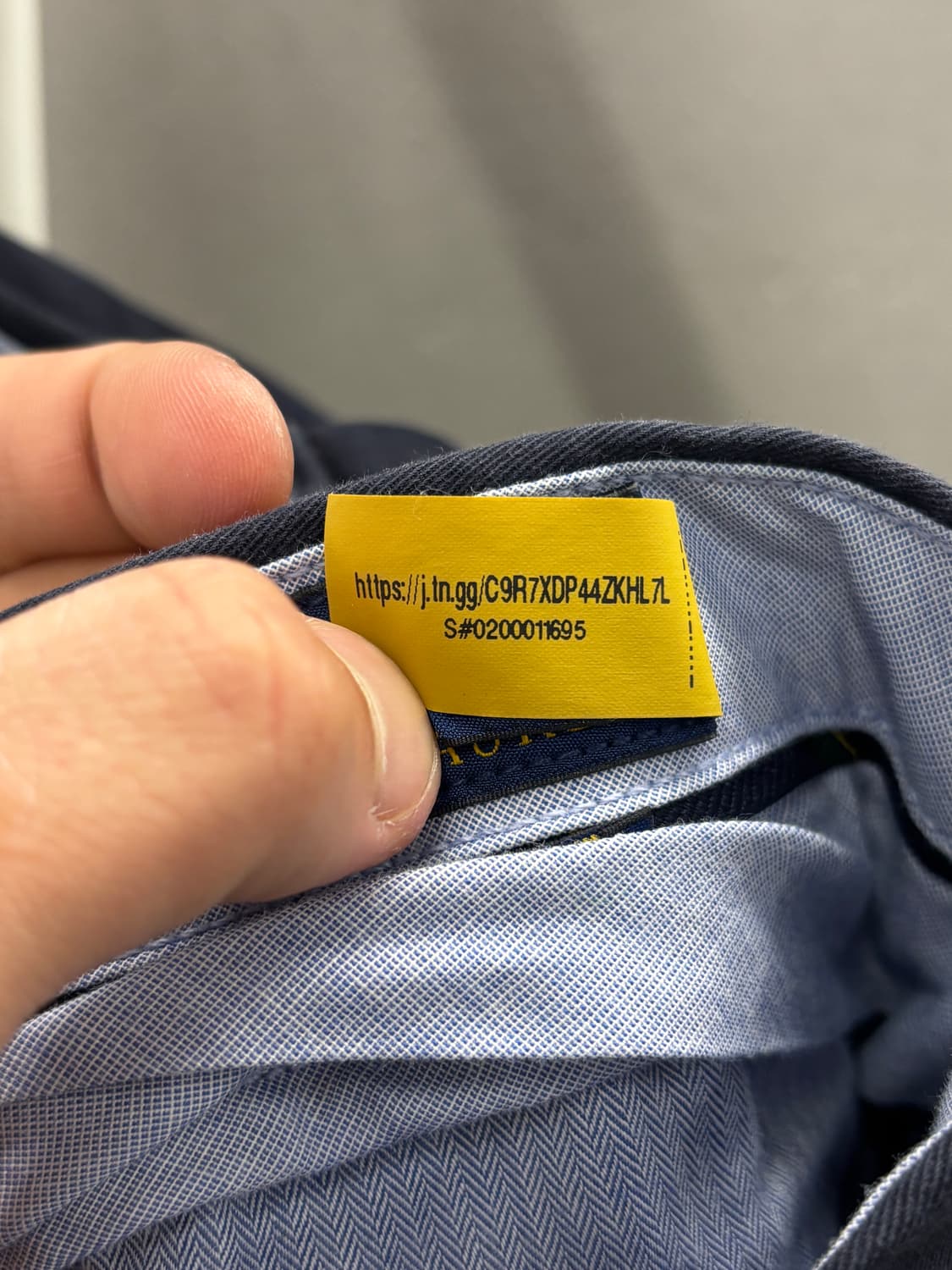 (데미지)폴로 랄프로렌 네이비 면바지 30/32 상품이미지6