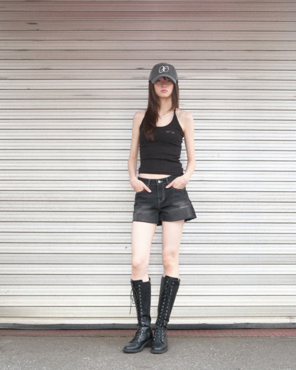 애즈온 달릿 쇼츠 블랙 M 상품이미지2