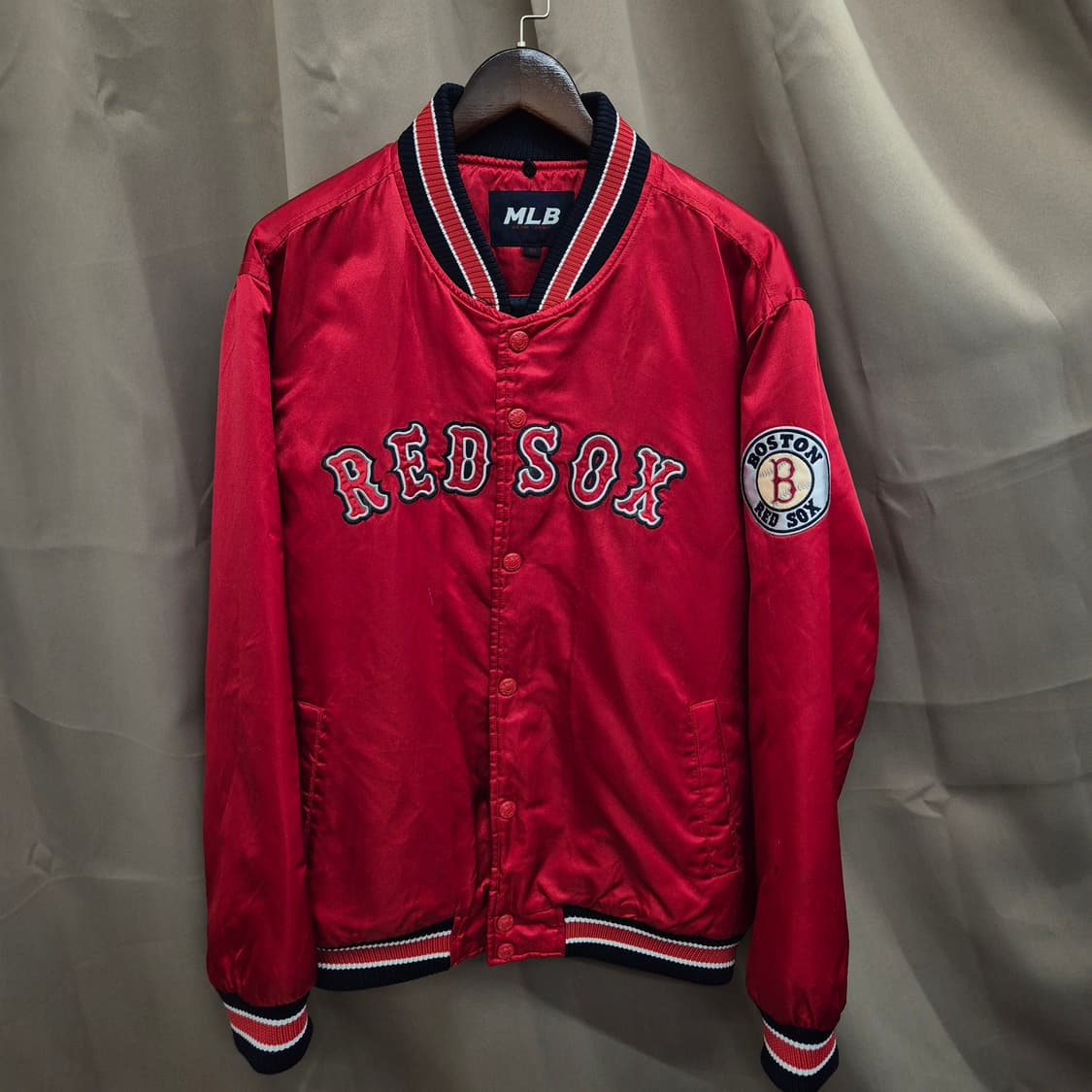 MLB 보스턴 레드삭스 야구 점퍼 레드 105 상품이미지1