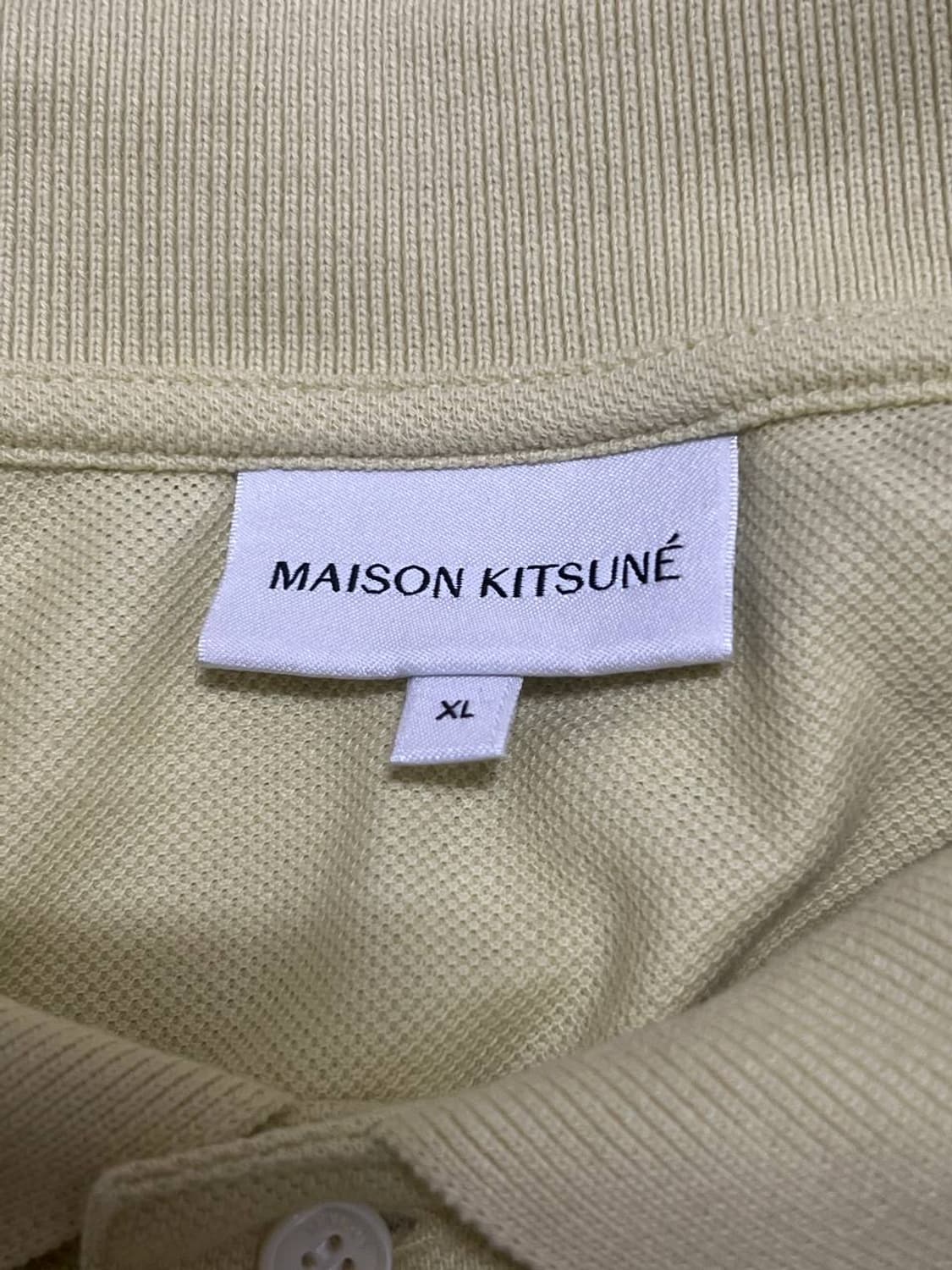 Maison kitsune 메종키츠네 옐로우 폭스 PK 상품이미지3