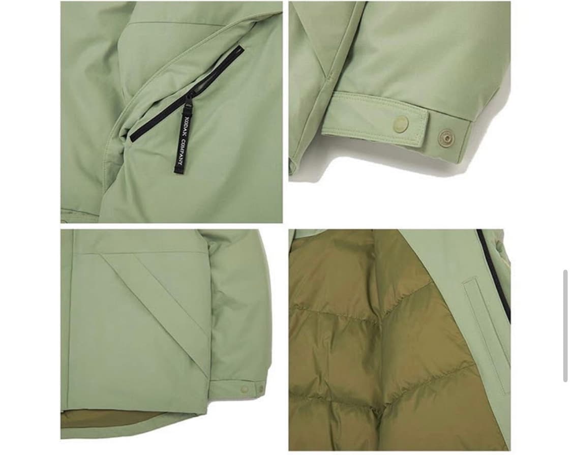 Kodak 코닥 세미오버 구스 패딩 상품이미지5