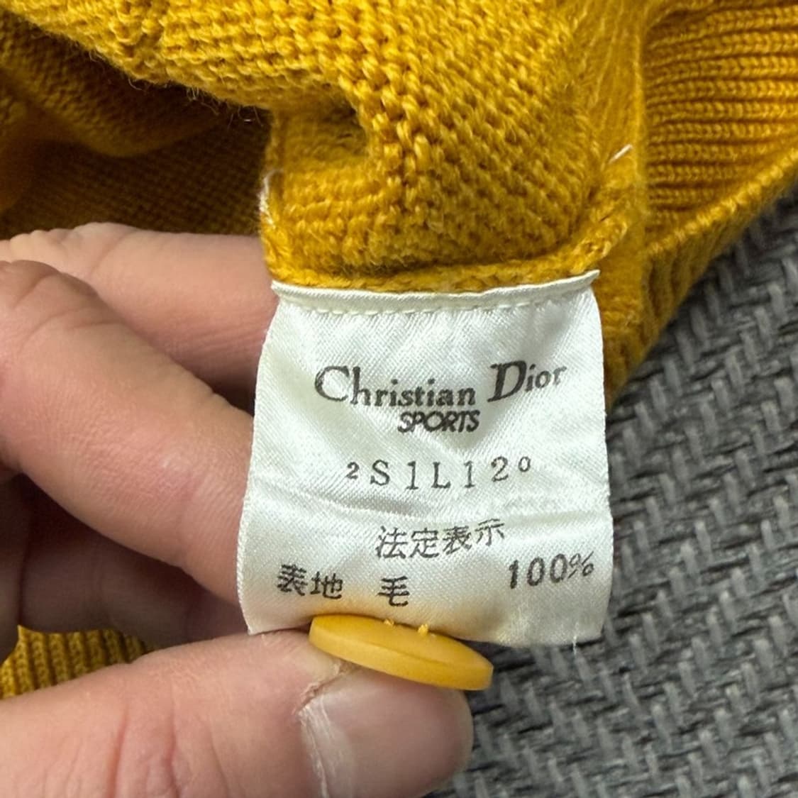 크리스찬 디올 패턴 울 가디건 v2588 상품이미지7