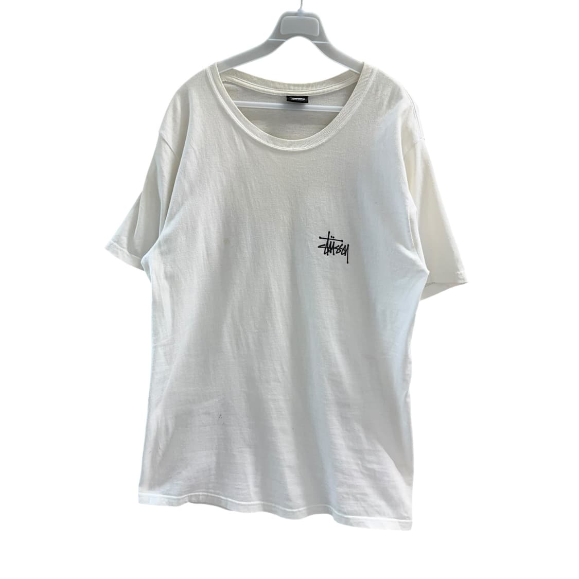 [M] 스투시 화이트 반팔티 상품이미지3