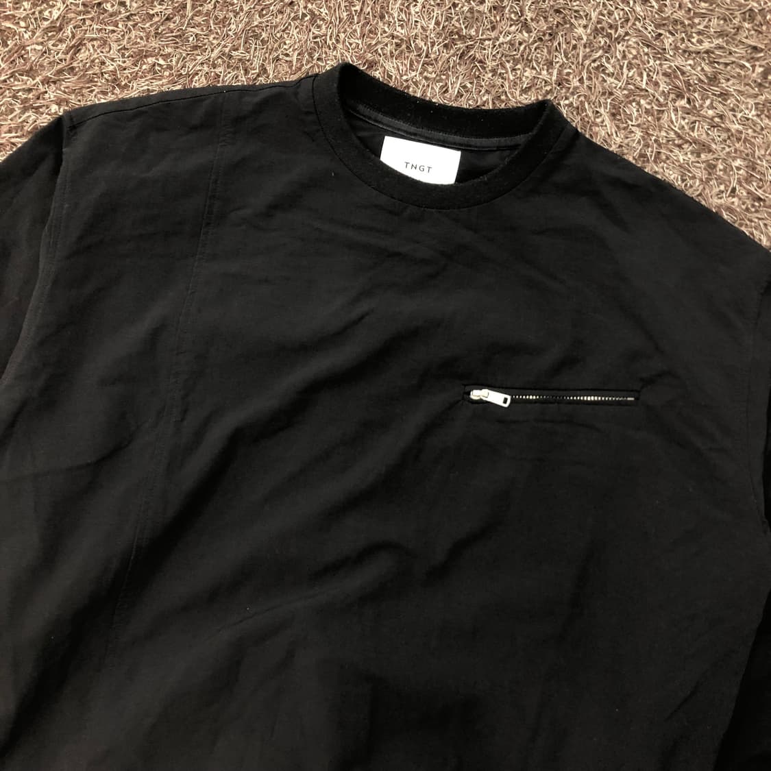 100 TNGT 나일론 맨투맨 상품이미지2