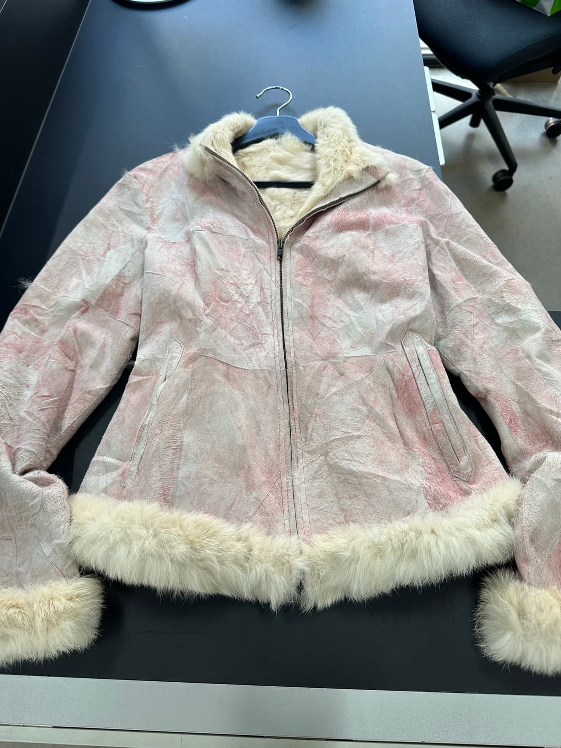 재팬빈티지 양가죽 래빗퍼 페어리무스탕 퍼자켓 상품이미지5