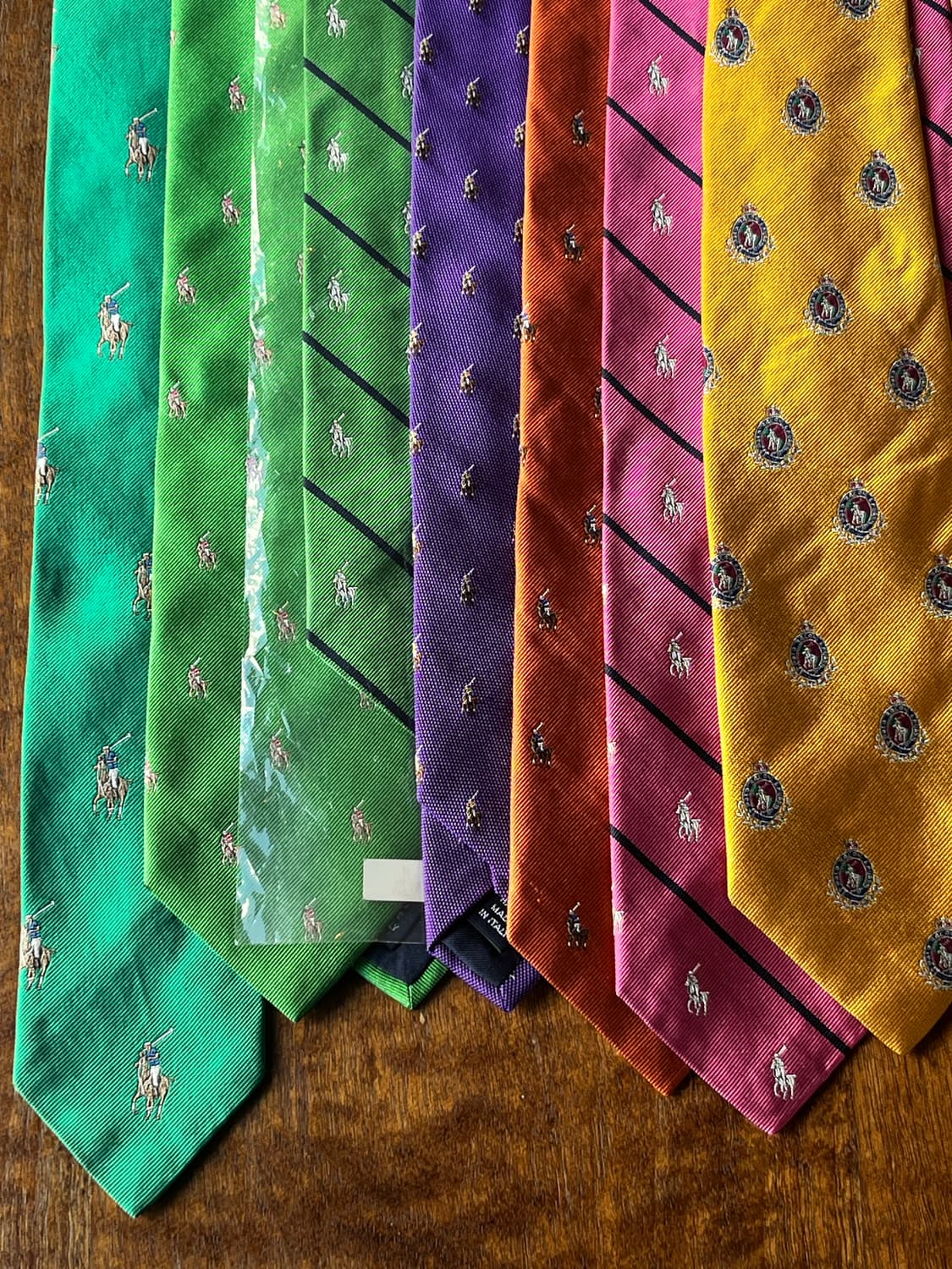 빈티지 폴로 랄프로렌 넥타이 소장용 컬렉션 일괄 판매 상품이미지2
