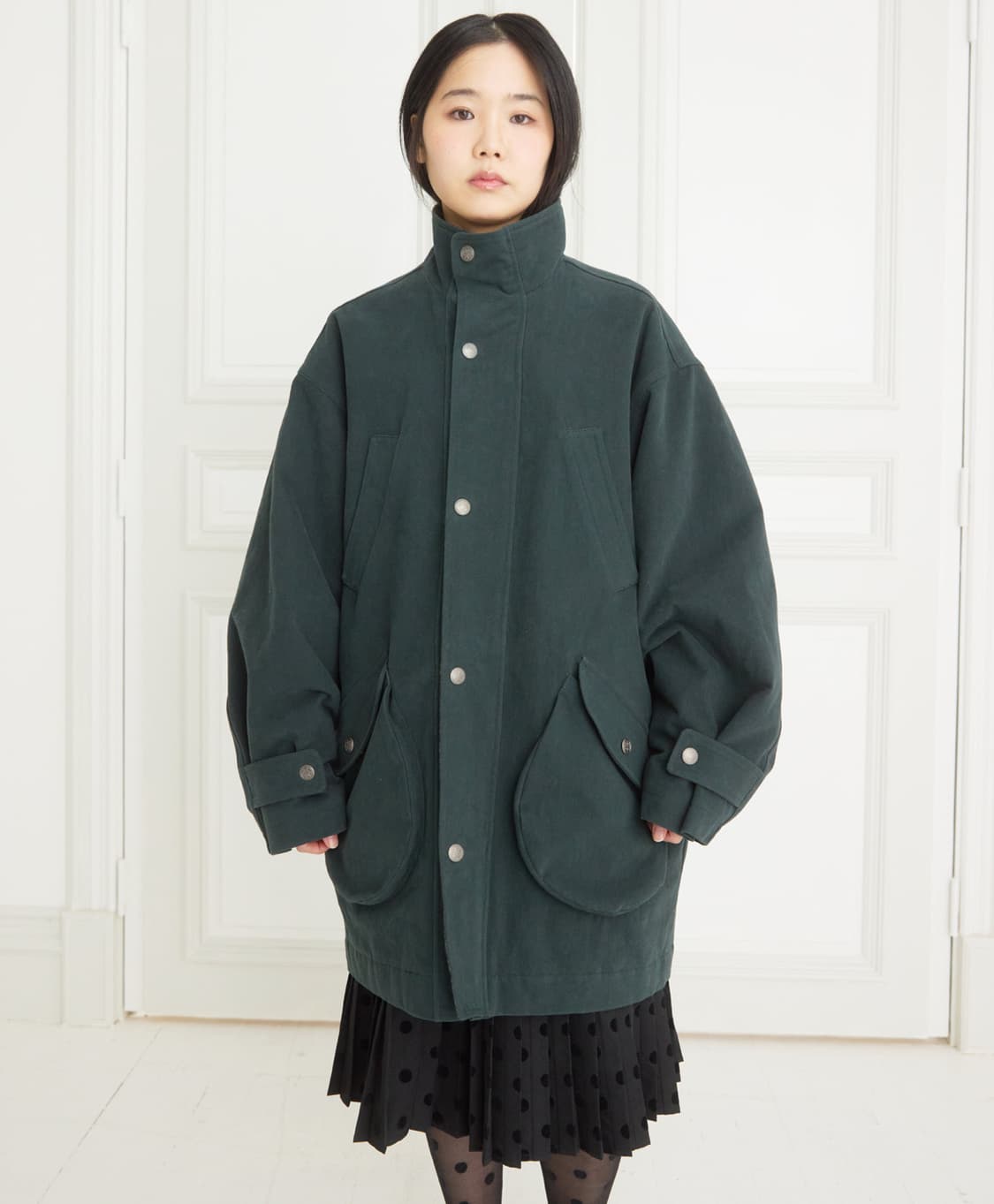 BOTANIC LINED FIELD JACKET VINTAGE TEAL 상품이미지2