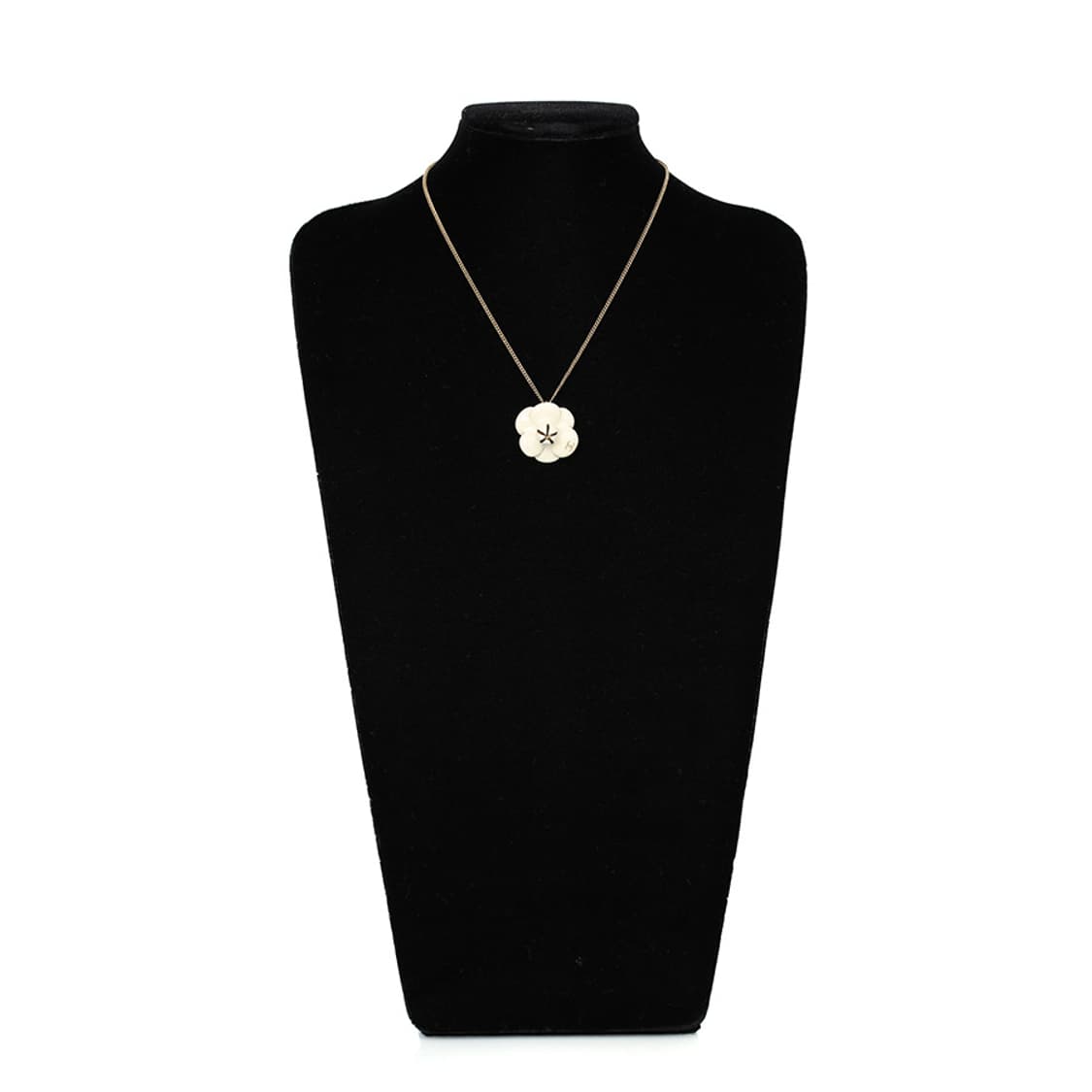 샤넬 까멜리아 목걸이 빈티지 코코마크 카멜리아 네크리스 꽃 상품이미지5