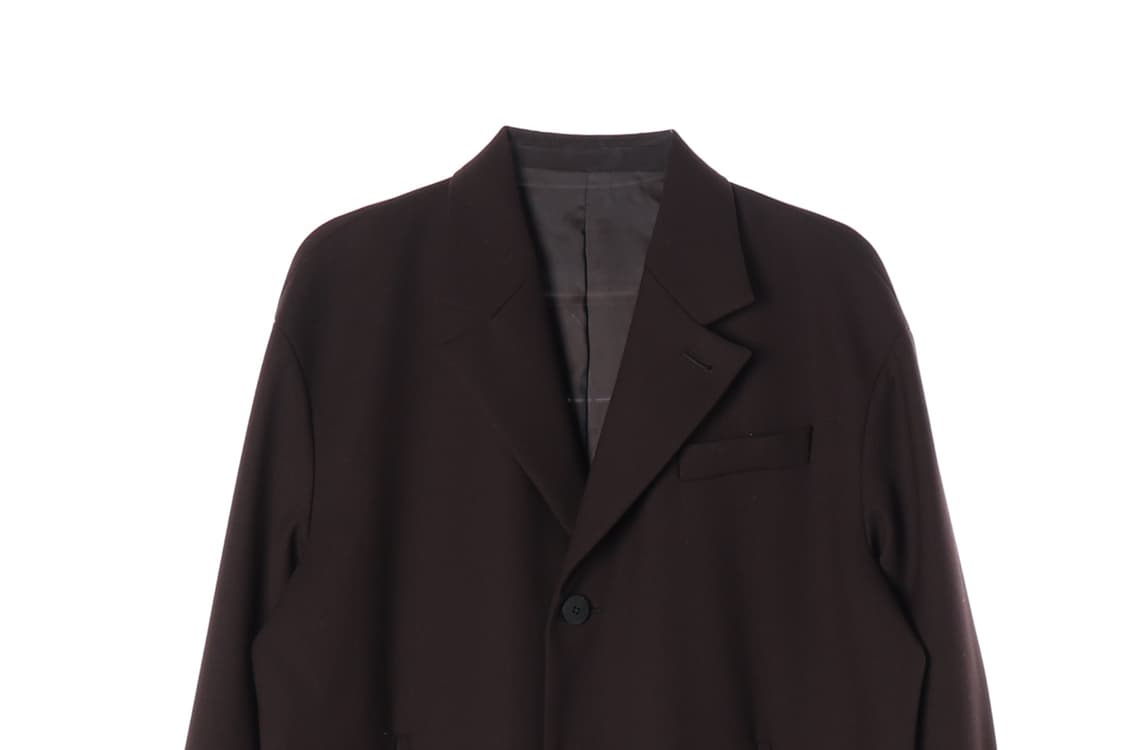 우영미 23FW 브라운 울 싱글 블레이저 자켓 재킷
 상품이미지4