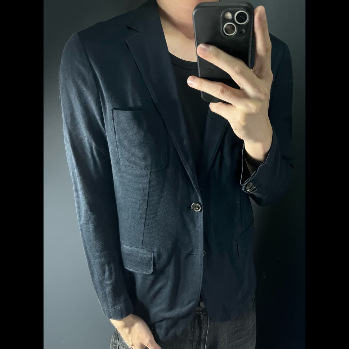 SERIES 시리즈 면 블레이저 상품이미지1