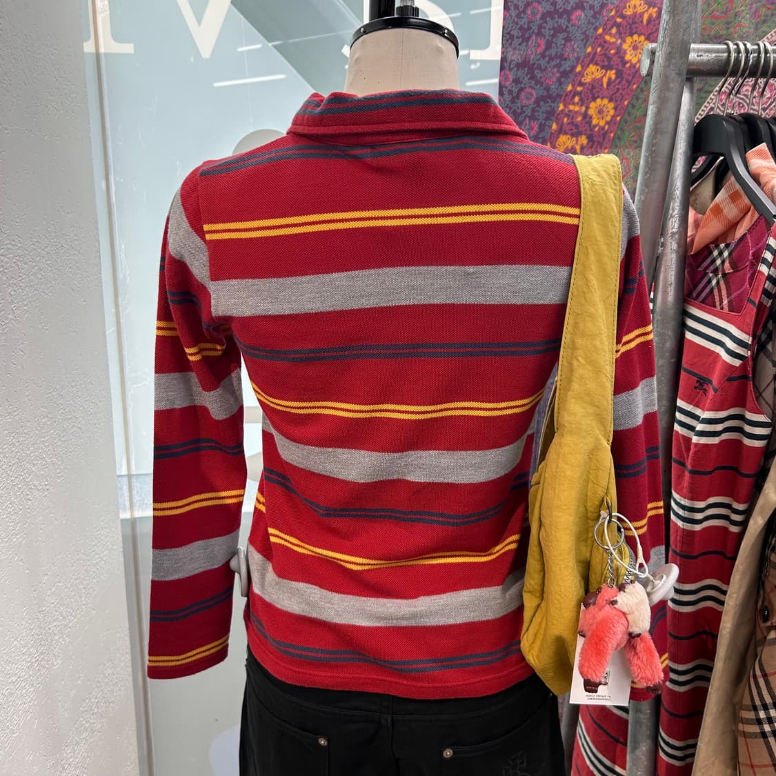 Hysteric Glamour Red  Stripe T-Shirts 상품이미지3
