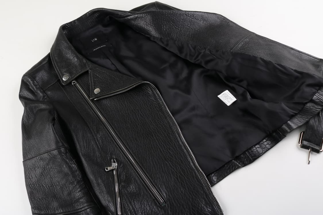 [여성 S] 빈티지 양가죽 라이더 자켓 상품이미지5