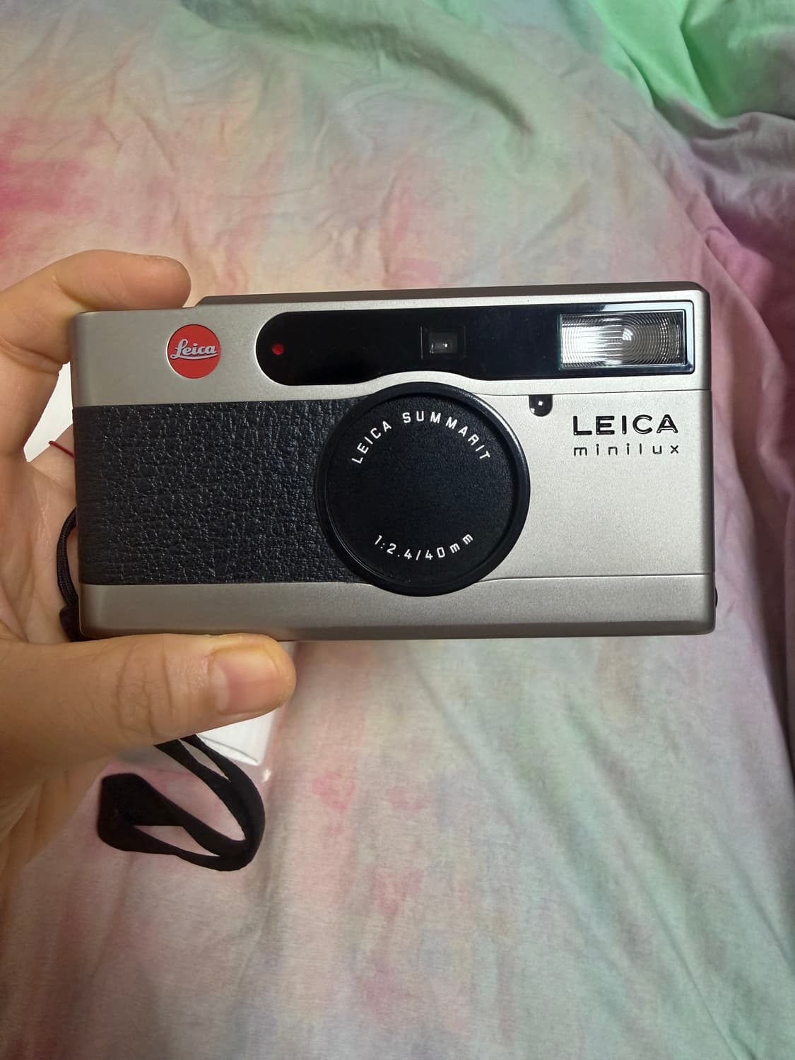 S급 라이카 미니룩스 필름카메라 박스, 파우치 포함 상품이미지2