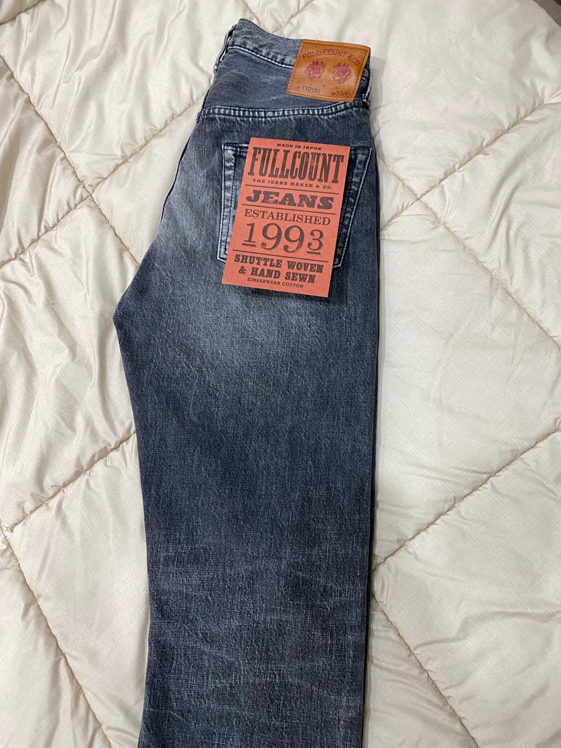 풀카운트 다트포드 블랙 1101 30 상품이미지2