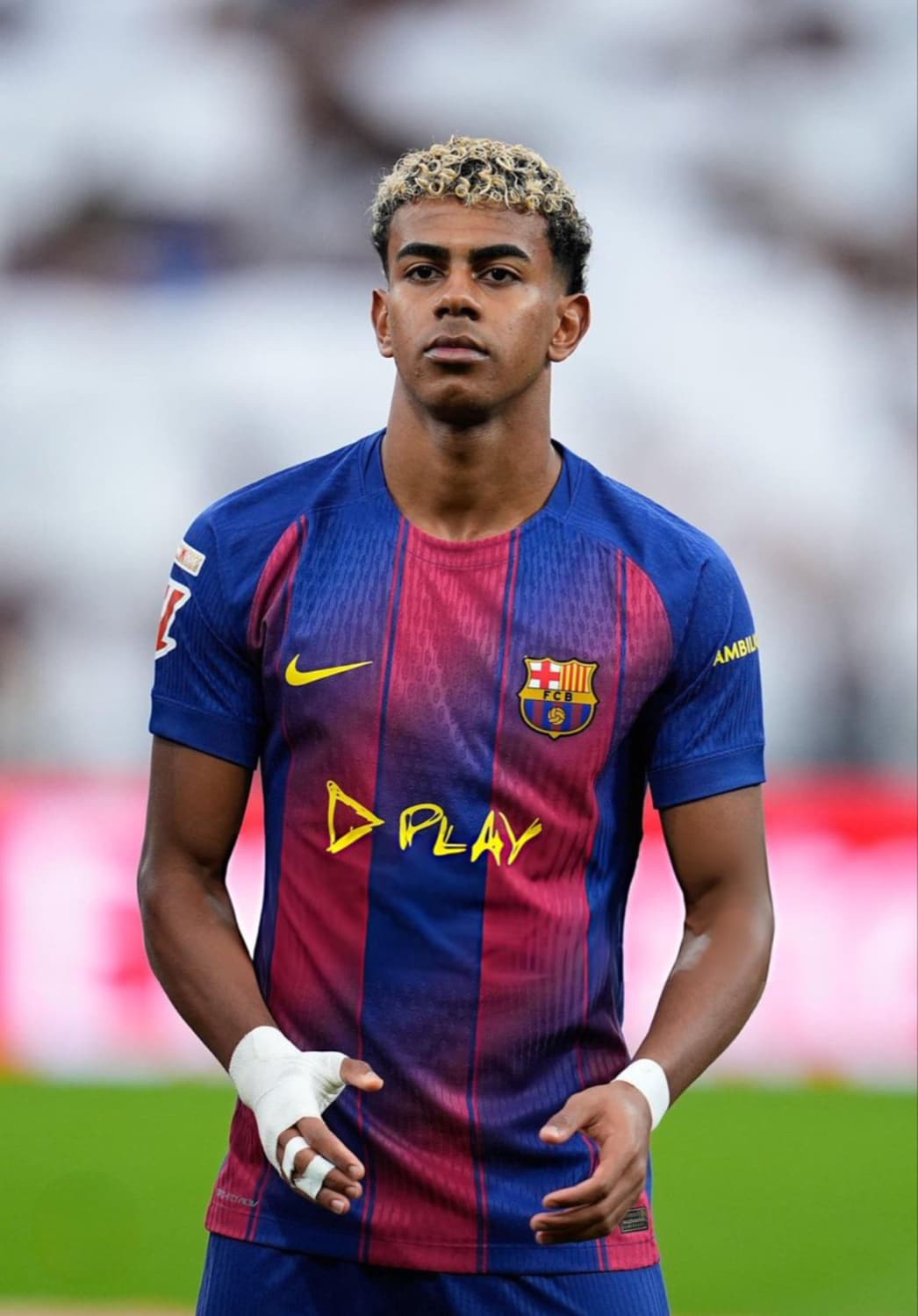 25-26 바르셀로나 에드시런 콜라보킷 라민 야말 유니폼 M사이즈 상품이미지10