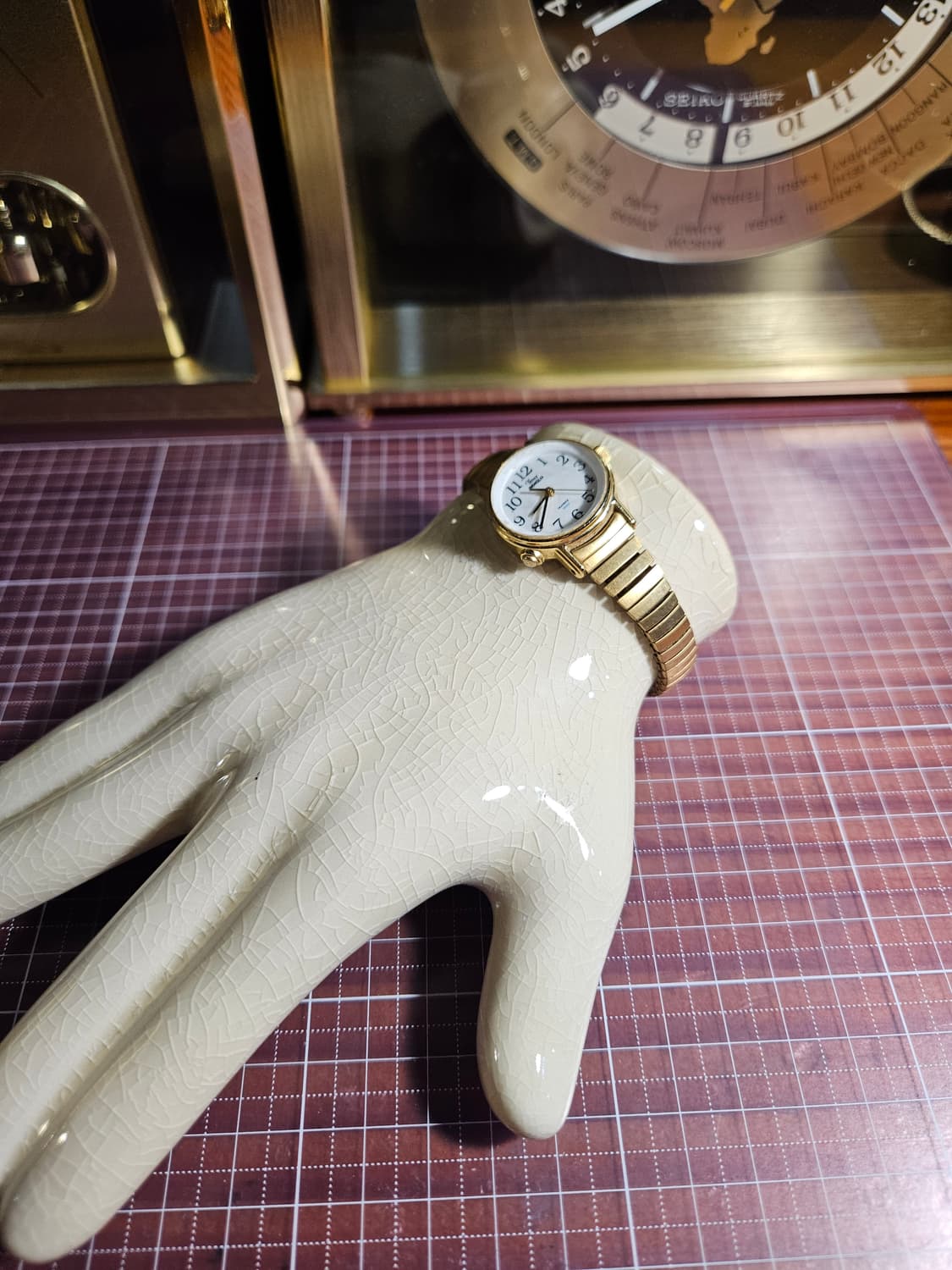 타이맥스 인디글로 빈티지 여성용 금장 쿼츠 상품이미지2