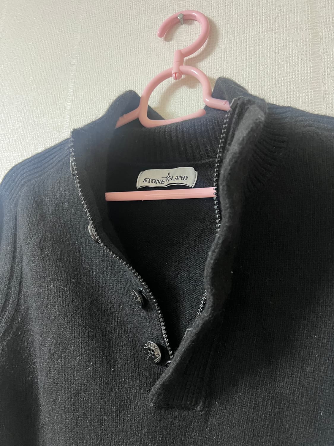 스톤아일랜드 하프 집업 니트 상품이미지2