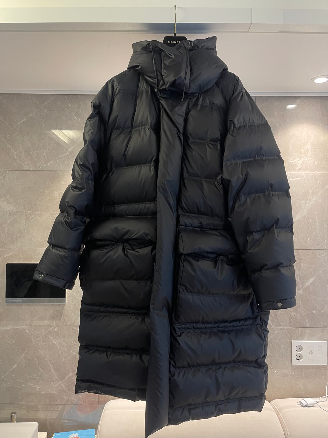 뉴발란스 퍼텍스 퀀텀 롱패딩 XL 상품이미지3