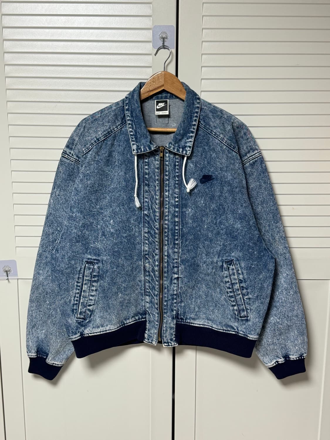 XL 나이키 80S 올드스쿨 청데님 워싱 워크 자켓 상품이미지2