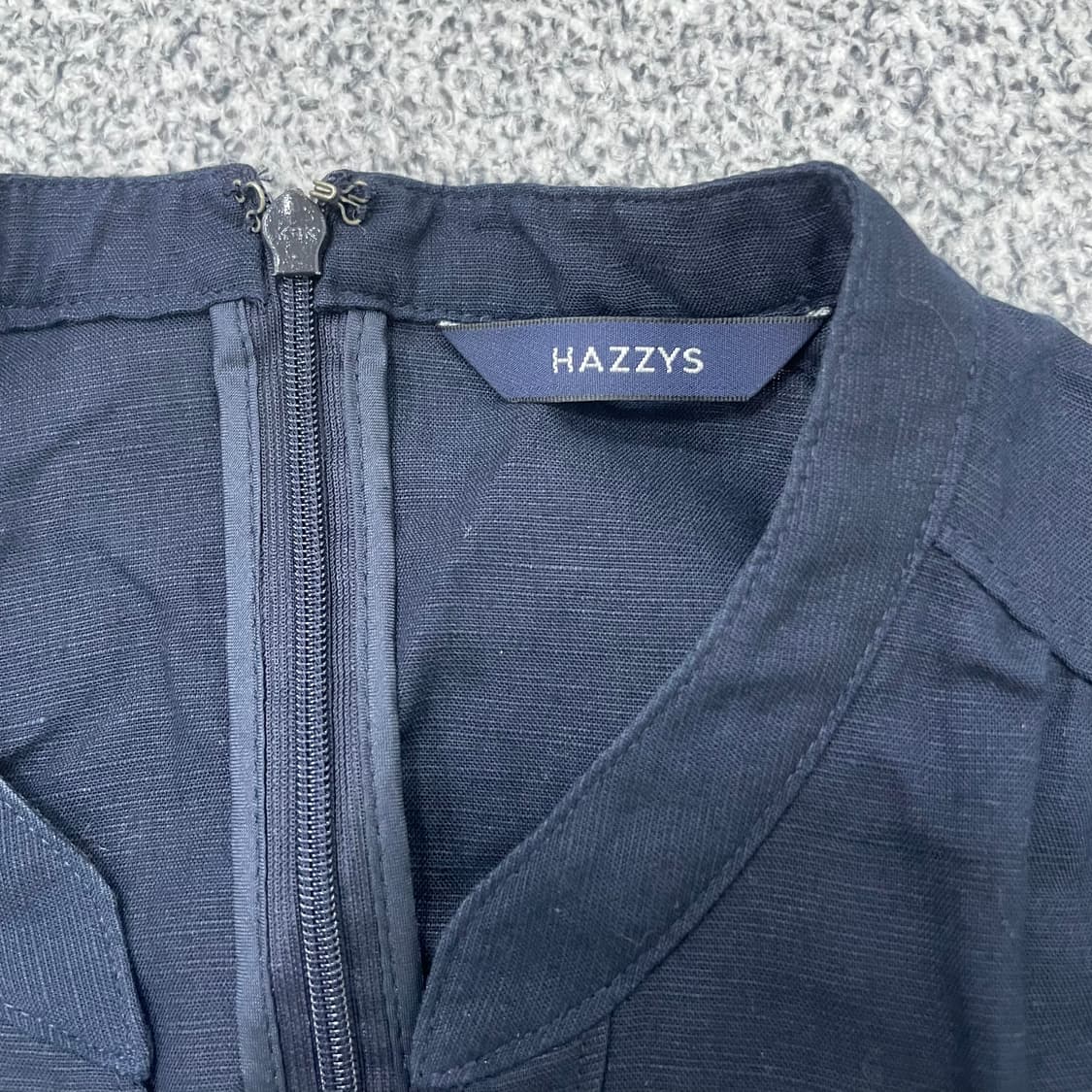 90 헤지스 린넨 스트라이프 원피스 0303S1 상품이미지2