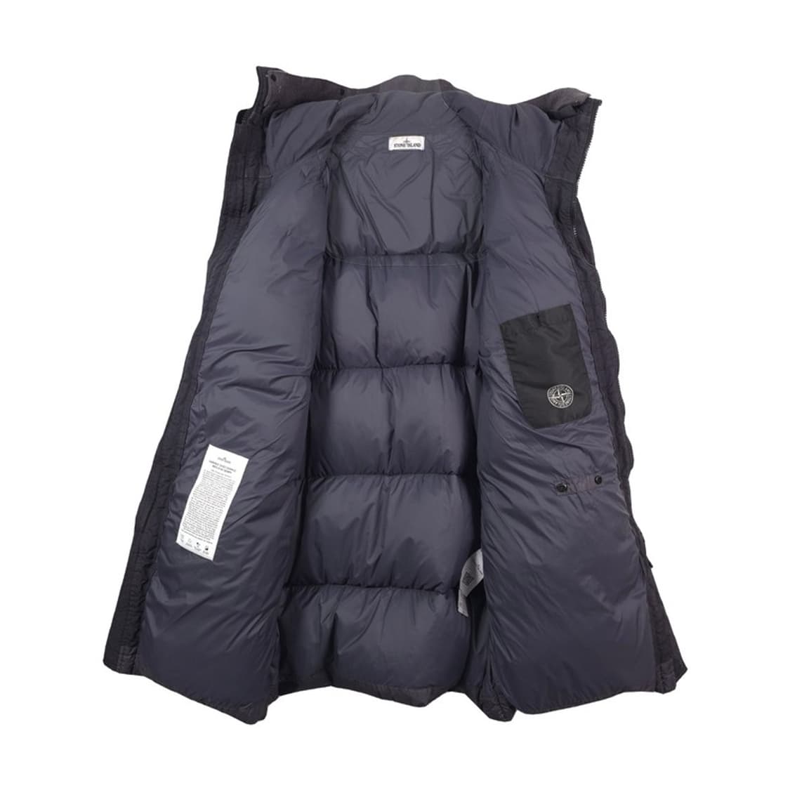 스톤아일랜드 가먼트다잉 크링클랩스 롱 다운 패딩 상품이미지6