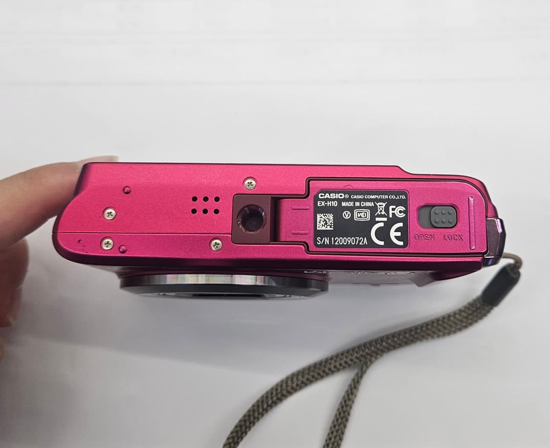 카시오 엑슬림 EX-H10 디카 핑크 상품이미지3