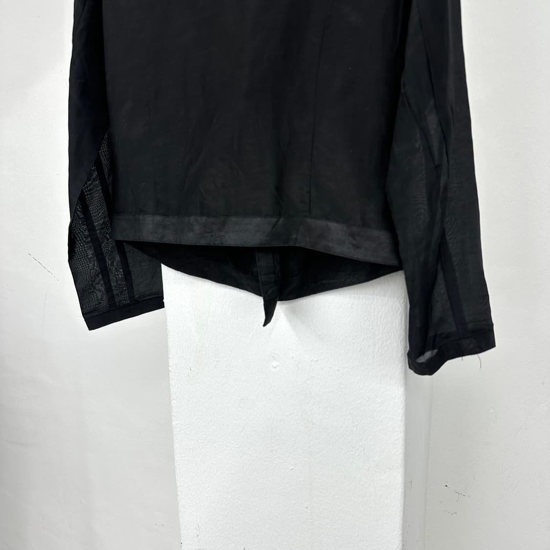 coated line see through jacket 상품이미지7