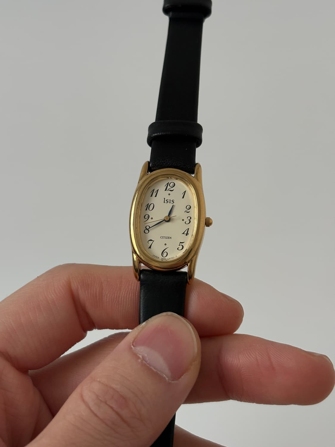 1990s Isis Gold Oval Ladies Quartz 상품이미지1