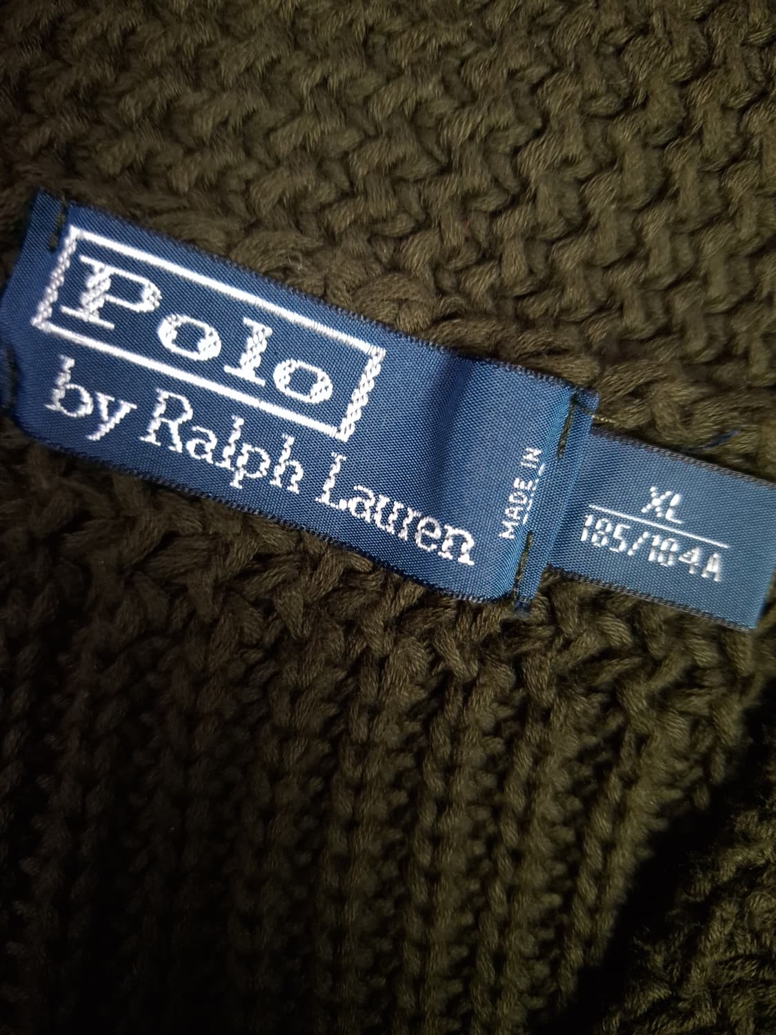 특A 오리지날 랄프로렌폴로 숄카라 가디건 상품이미지3