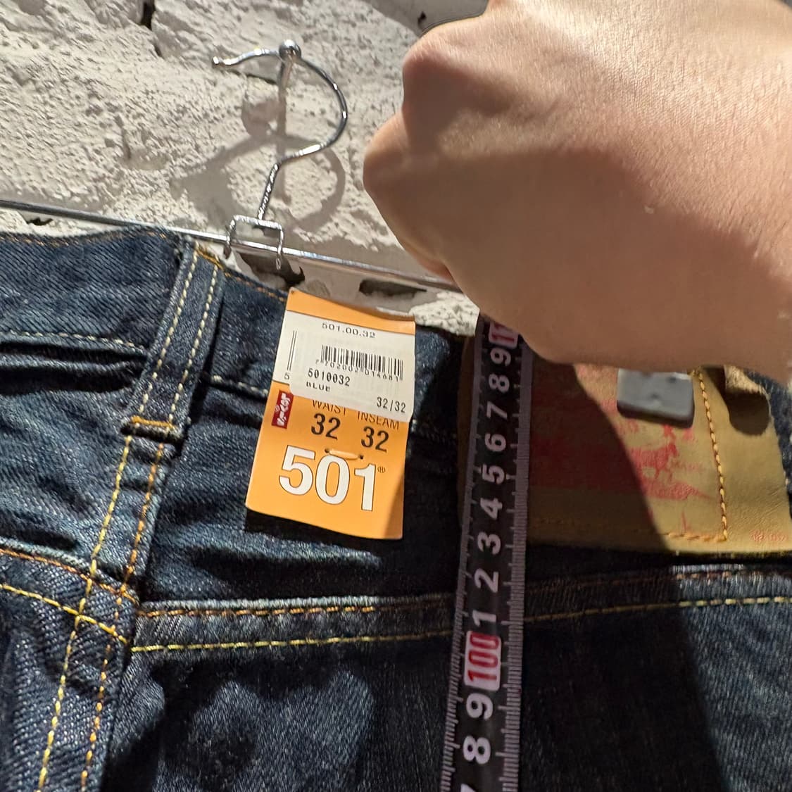리바이스 오리지널 501 데님 팬츠 (새상품) 상품이미지7
