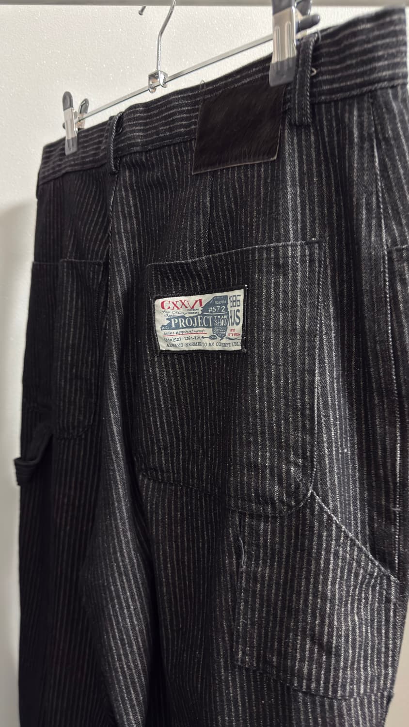 카펜터 스트라이프 팬츠  상품이미지2