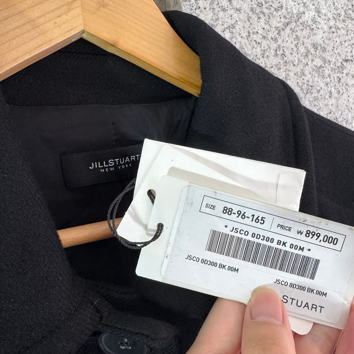 질스튜어트 울 롱 코트 상품이미지7