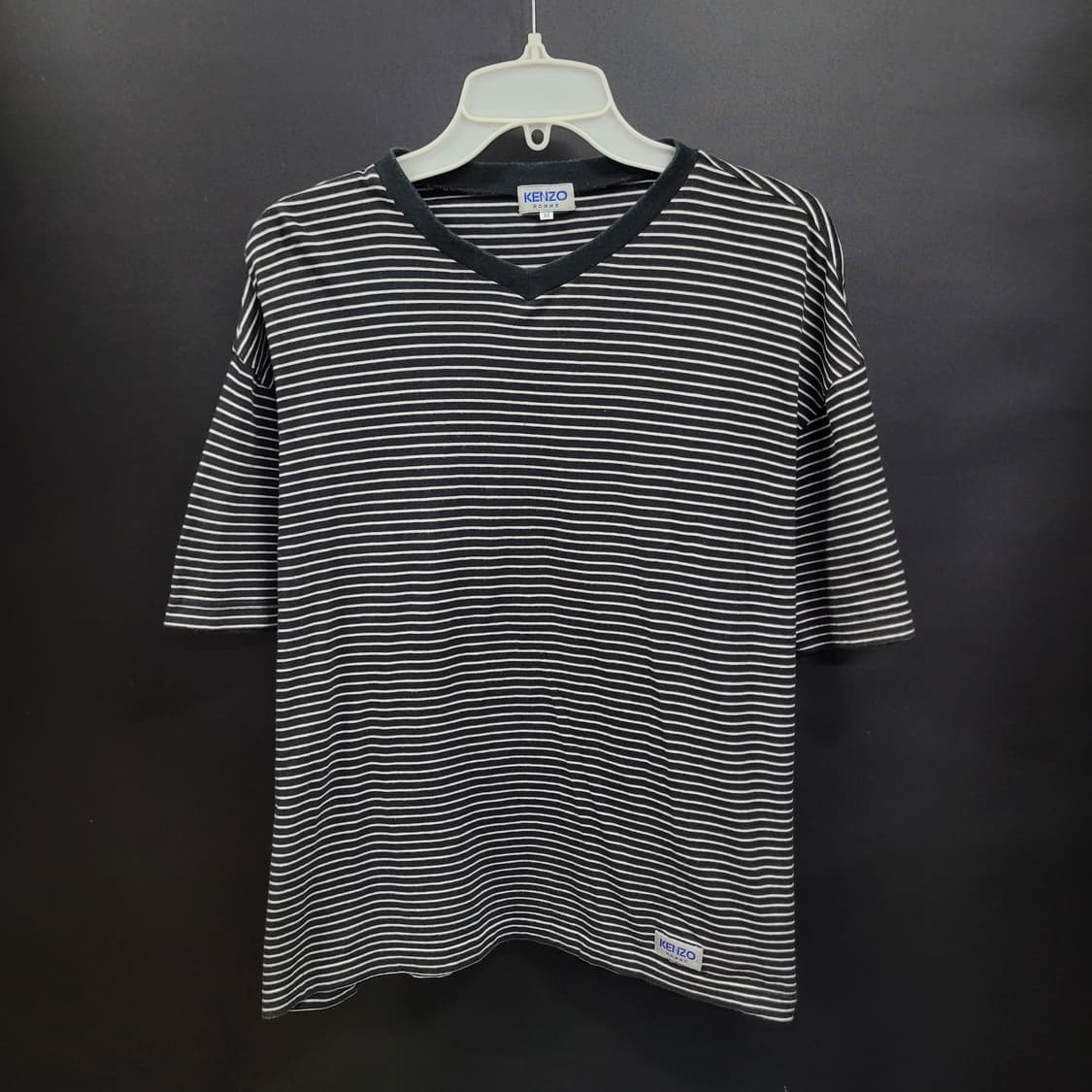 KENZO 겐조 옴므 브이넥 오버핏 셔츠  상품이미지8